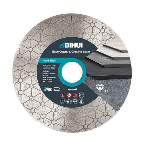 Dijamantska ploča za poliranje i brušenje pod 45° - BIHUI DPE125