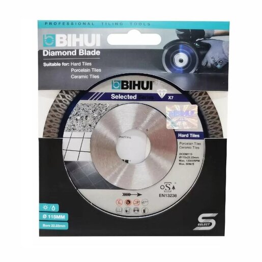 Dijamantska rezna ploča za keramiku B-SPEEDY, BIHUI DCDM115