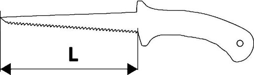 Testera za gips - TOPEX 10A717