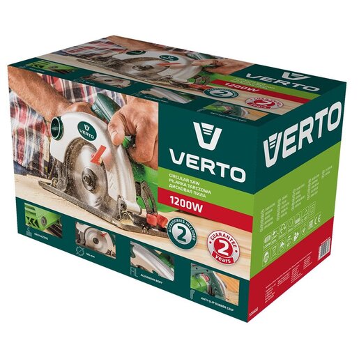 Kružna testera fi 165mm - VERTO 52G682