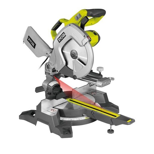 Električna stona potezno – nagibna testera (ger mašina), 2000W - RYOBI EMS254L