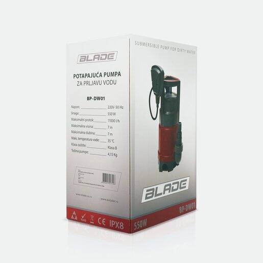 BLADE - Potapajuća pumpa za prljavu vodu - BP-DW01