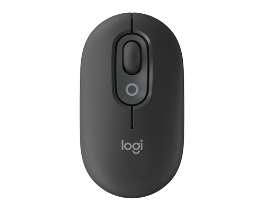 Miš LOGITECH Pop Mouse with Emoji, graphite 