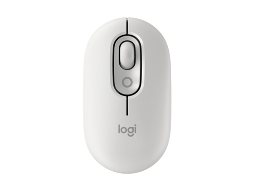 Miš LOGITECH Pop Mouse with Emoji, Off-White 