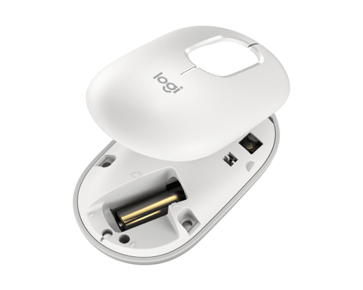 Miš LOGITECH Pop Mouse with Emoji, Off-White 