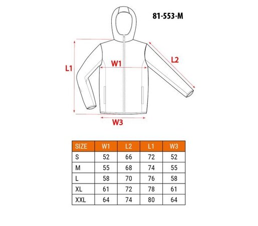 Jakna "Camo" Softshell - NEO TOOLS 81-553-XL