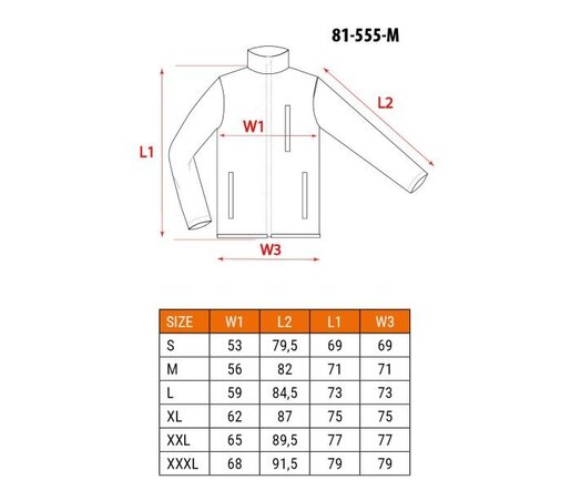 Bluza duks - NEO TOOLS 81-555-XL