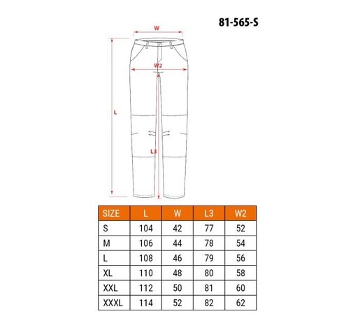 Radne pantalone - NEO TOOLS 81-565-S