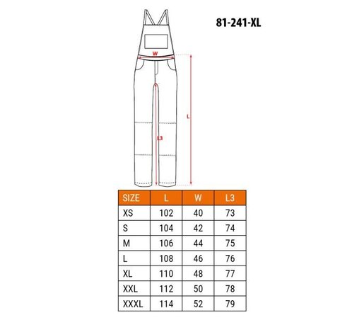 Radni polukombinezon "Camo" - NEO TOOLS 81-241-L