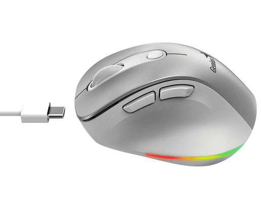 Miš GENIUS Ergo 9000S Pro Silver USB Bežični sivi