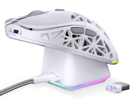 Miš ENDORFY LIV Plus Wireless OWH PAW beli (EY6A017)