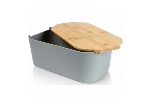 Vilde 259302 - Kutija za hleb  33 x 18,5 x 12 cm - Siva