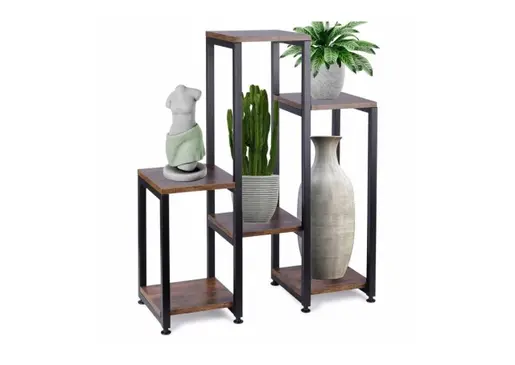 Vilde 569818 - Metalni stalak  za cveće na 5 nivoa