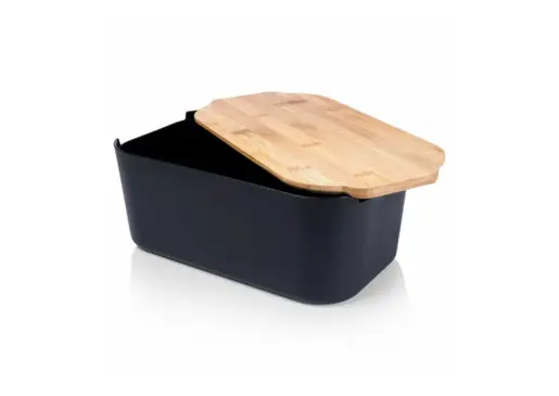 Vilde 259301 - Kutija za hleb  33 x 18,5 x 12 cm - Crna