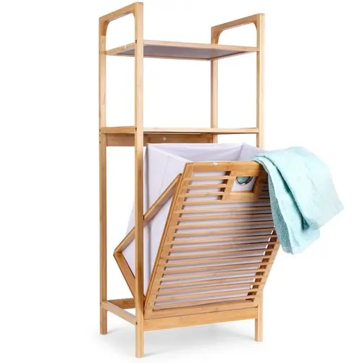 Vilde - Bathroom Solutions  569633 - Kupatilska polica sa korpom za veš