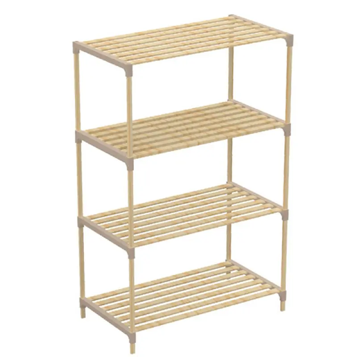 Fixwood Drvena polica multifunkcionalna-4 nivoa FIX-2006-4