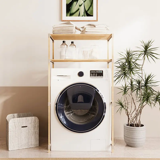 Fixwood Drvena polica iznad veš mašine-2 nivoa FIX-2016-2