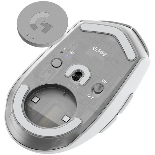 Miš LOGITECH G309 LIGHTSPEED - beli - 2.4GHZ/BT - EER2-933 - G309