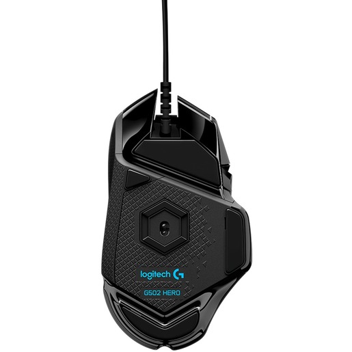Miš LOGITECH G502 Corded Gaming  - HERO - crni - USB - EER2