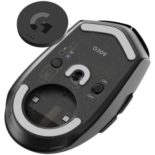 Miš LOGITECH G309 LIGHTSPEED - crni - 2.4GHZ/BT - EWR2i-934 - G309