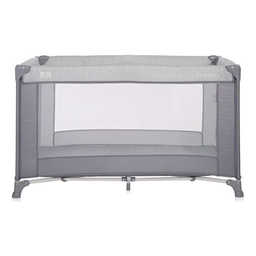 Lorelli prenosivi krevet TORINO 1 NIVO - GREY STRIPED ELEMENTS