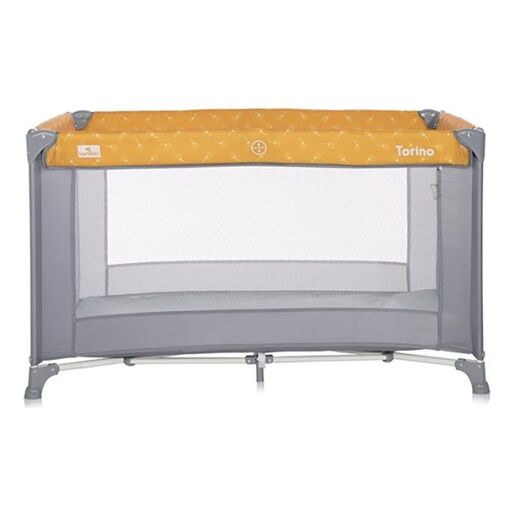 Lorelli prenosivi krevet TORINO 1 NIVO - LEMON CURRY FLORAL
