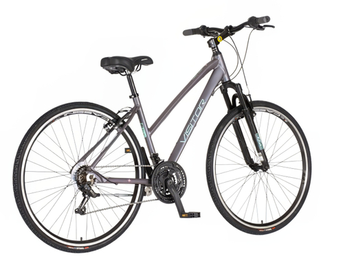 Bicikl visitor terra lady 28" sport sivo tirkiz 1282030