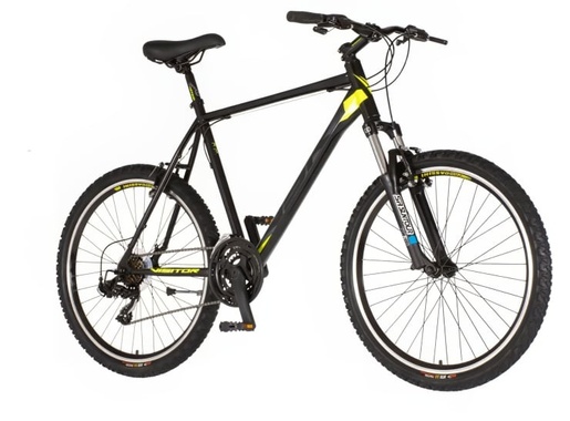 Bicikl visitor master 26" crno žuti
