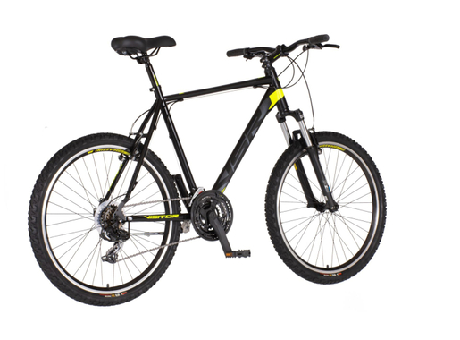 Bicikl visitor master 26" crno žuti 21 brzina 1262017