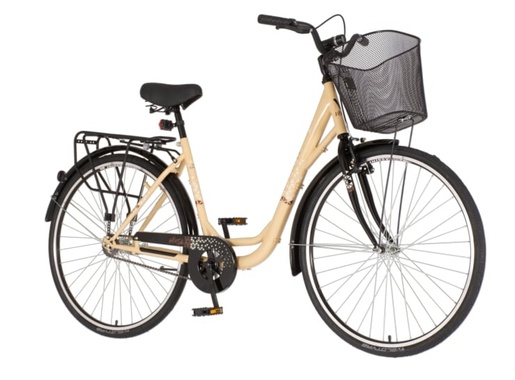 Bicikl venssini diamante 28" krem braon
