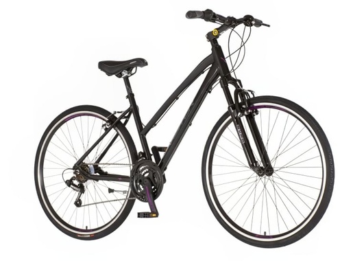 Bicikl visitor terra lady 28" sport crni