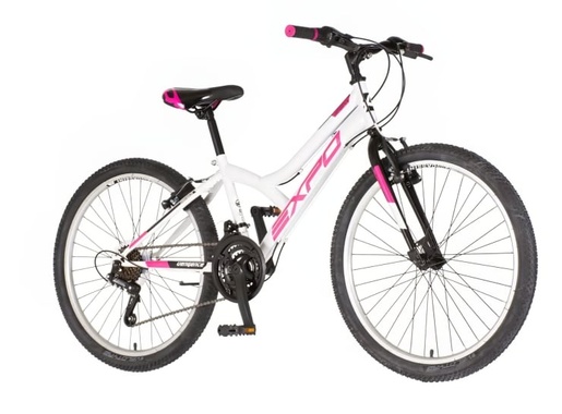 Bicikl explorer spy 24"  belo roze