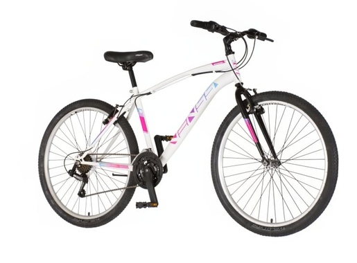 Bicikl venssini arcadia 26" belo roze