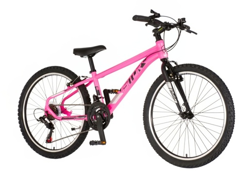 Bicikl visitor radiance 24" roze crni