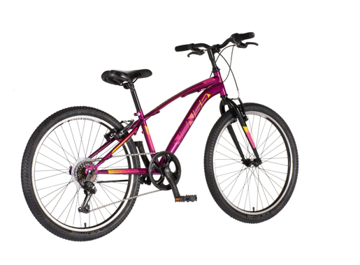 Bicikl venssini arcadia 24" bordo roze 1242031
