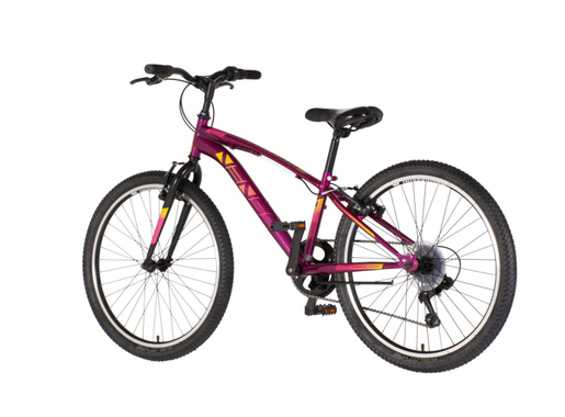 Bicikl venssini arcadia 24" bordo roze 1242031