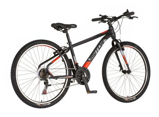 Bicikl visitor radiance 26" crno crveni 1262059