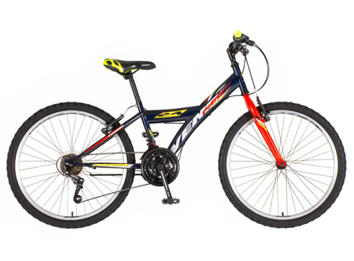 Bicikl venssini parma 24" plavi xs 18 brzina 1241067