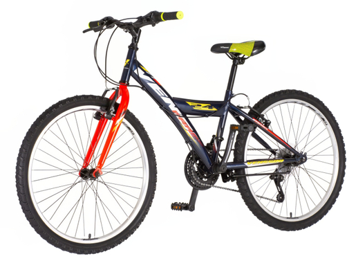 Bicikl venssini parma 24" plavi xs 18 brzina 1241067