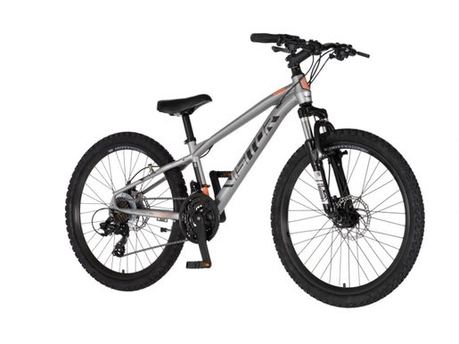 Bicikl visitor cascade 24" srebrno narandžasti