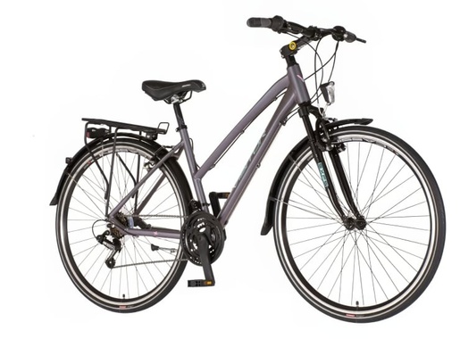 Bicikl visitor terra lady 28" sivo tirkiz