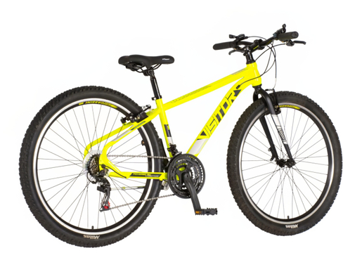 Bicikl visitor radiance 27" neon žuto crni 1270024