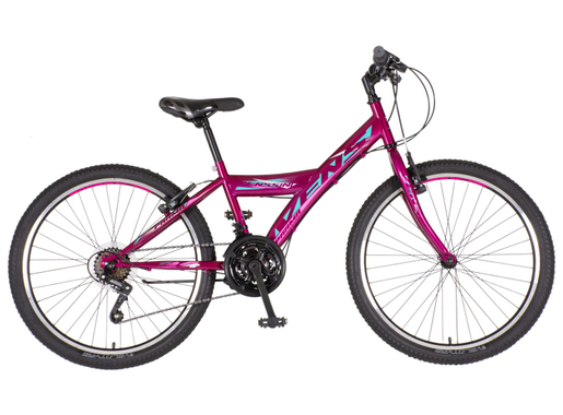 Bicikl venssini parma 24" ljubičasto tirkiz 1242005