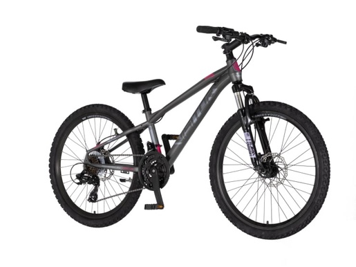 Bicikl visitor cascade 24" sivo roze