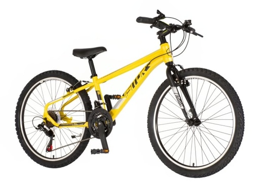 Bicikl visitor radiance 24" žuto crni