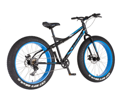 Bicikl visitor fat bike 26" bigfoot crno plavi 1262013