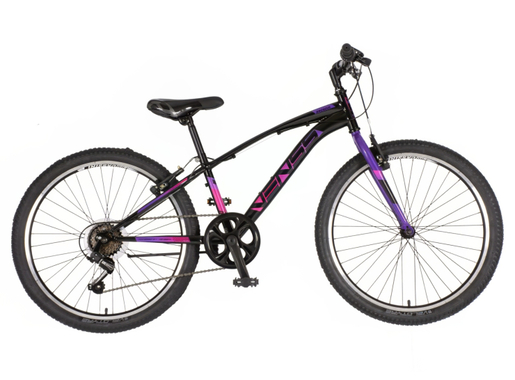 Bicikl venssini arcadia 24" crno ljubičasti 1242034