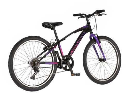 Bicikl venssini arcadia 24" crno ljubičasti 1242034