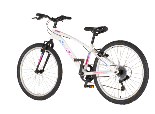 Bicikl venssini arcadia 24" belo roze 1242035