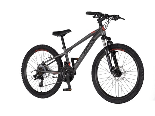 Bicikl visitor cascade 24" sivo crveni